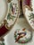 Ceramic 1940s Myott Chelsea Bird Dinner Plates Made in England Burgundy Transferware - Set of Eleven (11) 9 Inch For Sale - Image 7 of 12