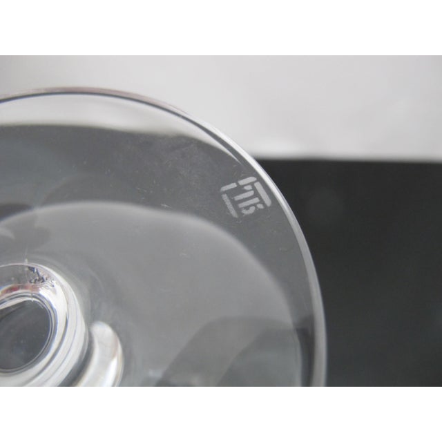 Glass Josef Riedel Crystal Vinum Brandy Snifter Cognac 6" Wine Glass Set of 4 For Sale - Image 7 of 7