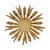 Wooden Sunburst Mirror, 1950s For Sale - Image 6 of 16