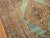 Late 19th Century Turquoise Tabriz Haji Jali Li Li Rug - 4'3" x 5'7" For Sale - Image 4 of 6