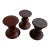 Trio of Authentic Eames Miniature Stools Made for Herman Miller For Sale
