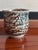 2010s Masterpiece Mashiko-Yaki Salt-Glazed Vase & Tea Cup Set by Fujiya Sakuma, With Signed Tomobako For Sale - Image 5 of 10