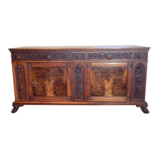 Early 20th Century Berkey and Gay Jacobean Sideboard For Sale