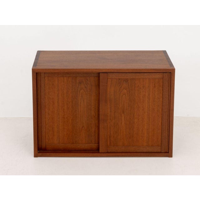 George Nakashima George Nakashima Walnut Hanging Cabinet, 1978 For Sale - Image 4 of 13