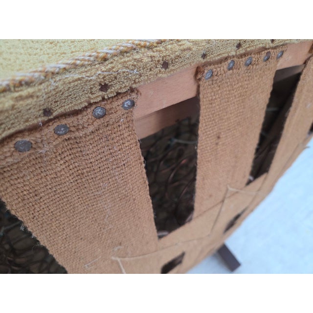 Danish Relax Chair in Light Green Furniture Wool, 1960s For Sale - Image 13 of 16