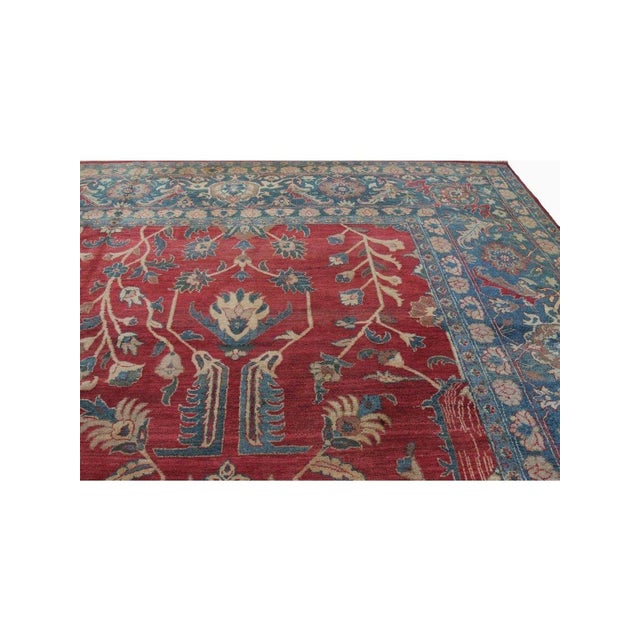 Textile 11x15 Persian Mahal Style Area Rug - 105704 For Sale - Image 7 of 11