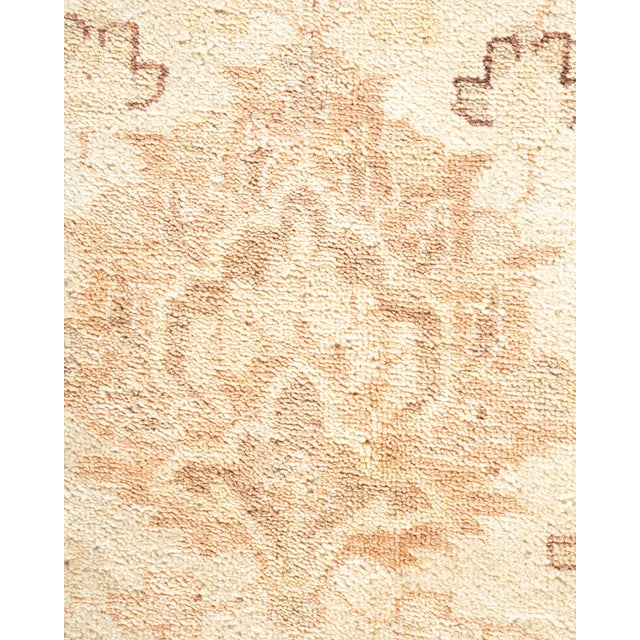 Traditional Eclectic, One-of-a-Kind Hand-Knotted Area Rug - Ivory, 10' 1" x 13' 10" For Sale - Image 3 of 8
