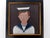 Matt Rix, Naive Portrait of an Edwardian Boy in Sailor Suit, Oil on Canvas, Framed For Sale - Image 4 of 8