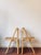 Folding Chairs in Pine Wood and Wicker Seats, Set of 2 For Sale - Image 12 of 18