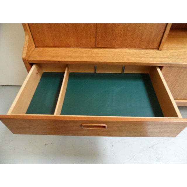 Mid-Century Modern Dutch Oak High Board, 1950s For Sale - Image 12 of 15