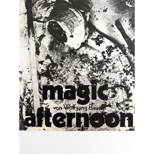 Magic Afternoon Original Theater Poster by Frieder Grindler, 1969 For Sale - Image 4 of 10