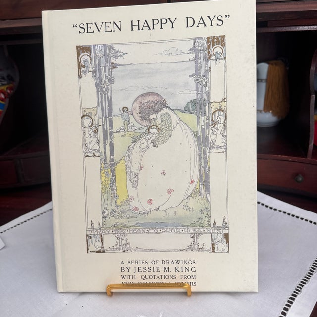Seven Happy Days: A Series of Drawings by Jessie M. King For Sale - Image 14 of 18