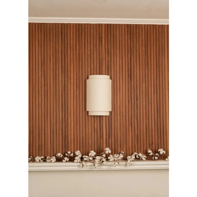 Duono Cotton Wall Sconce by Simone & Marcel For Sale - Image 4 of 6
