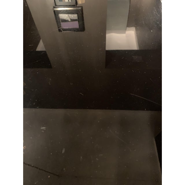 Orseolo Console Table in Black Lacquered Wood by Carlo Scarpa for Simon-Gavina, 1972 For Sale - Image 6 of 12