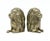 Vintage Brass Lion Head Bookends, a pair This listing is for a wonderful set of lion bookends. These have such great...