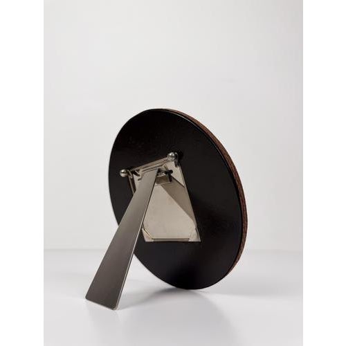 Vintage Nautical Picture Frame with Marine Chains and Leather in the style of Gucci, 1970s For Sale - Image 6 of 14