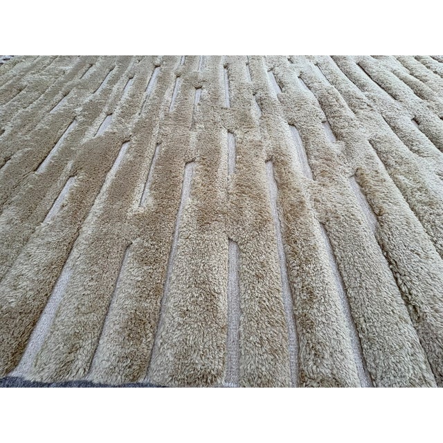 Rh Morro Wool Rug – 9' X 12' Wheat | Hand-Knotted New Zealand Wool For Sale - Image 18 of 18