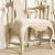 Late 19th Century Antique Pair of Gray Painted Swedish Arm Chairs For Sale - Image 11 of 12