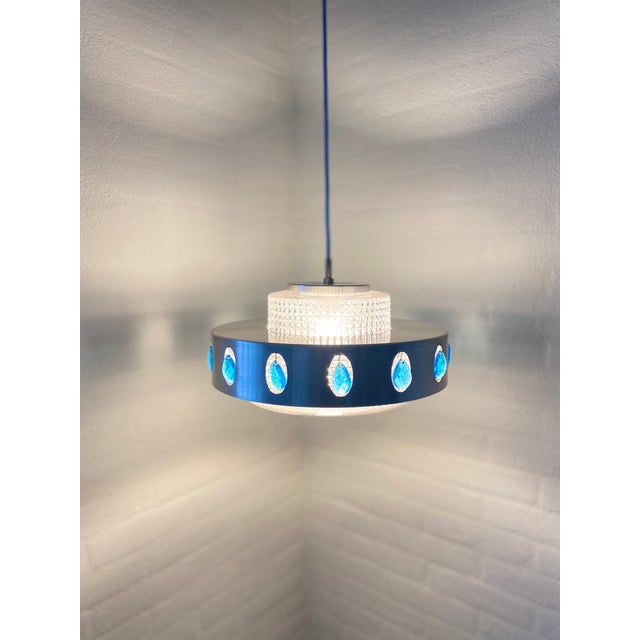 Mid-Century Hanging Lamp from Vitrika, 1960s For Sale - Image 10 of 10