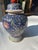 Ceramic Vintage Blue Floral Asian Inspired Jar For Sale - Image 7 of 8