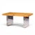 Brown Roger Sprunger for Dunbar Mid Century Burlwood and Chrome Expanding Dining Table With 2 Leaves For Sale - Image 8 of 13