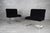 Postmodern Chrome and Black Corduroy Cantilever Lounge Chairs, 1970s, Set of 2 For Sale - Image 12 of 12