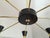 Mid Century Modern Sputnik Chandelier – Black Gold Italian Style Ceiling Light Brass Home Decor For Sale - Image 6 of 9