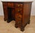 18th Century Style Walnut Knee Hole Writing Desk with Key and Lock, 1930 For Sale - Image 4 of 18