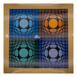 Victor Vasarely, VEGA-BI-ARCT, Photogravure For Sale