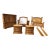 Complete Blonde Wood Queen Bedroom Set For Sale