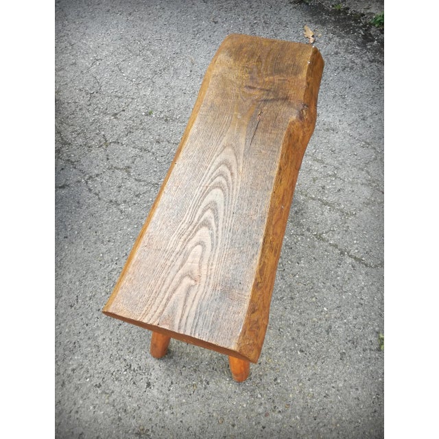 Vintage French Handcrafted Brutalist Chairs, 1960s, Set of 5 For Sale - Image 15 of 18