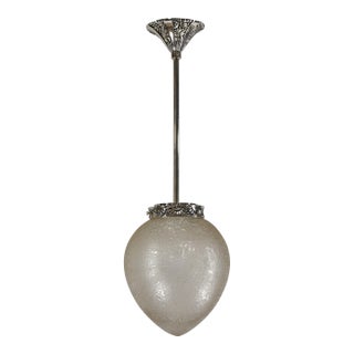 1930s French Art Deco Lantern Daum. - Pendant France For Sale
