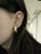 Elegant 14k solid yellow gold hoop earrings, crafted with timeless sophistication and a radiant golden glow. These estate...