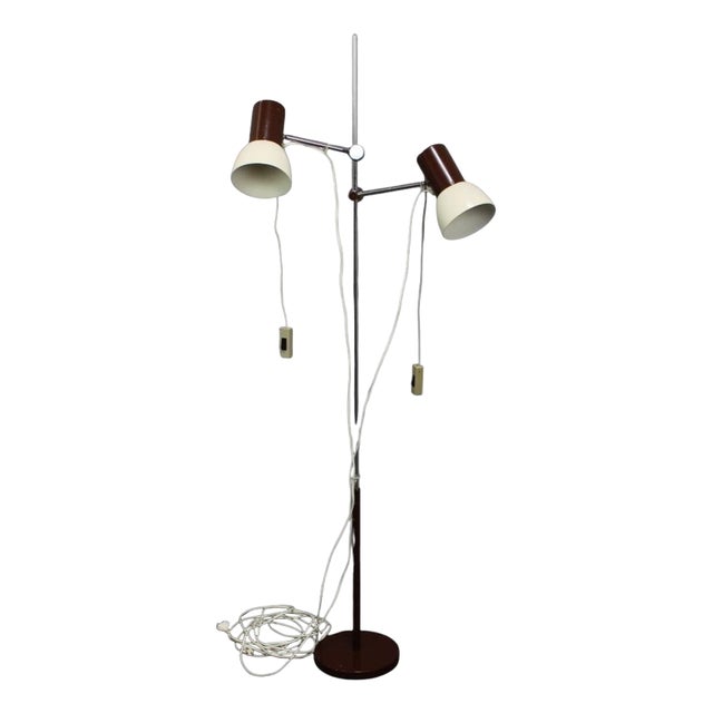 Vintage Floor Lamp from Napako, Czechoslovakia, 1970s For Sale