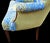 Mid-Century Modern Vintage Wing Chair For Sale - Image 3 of 7