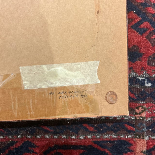 1960s Vintage Needlepoint of Sir Thomas Lawrence Painting, the Red Boy For Sale - Image 5 of 8