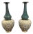 Large Victorian Ballister Vases from Royal Dolton, 1880s, Set of 2 For Sale