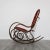 1950s Mid-Century Rocking Chair attributed to Michael Thonet, 1950s For Sale - Image 5 of 8