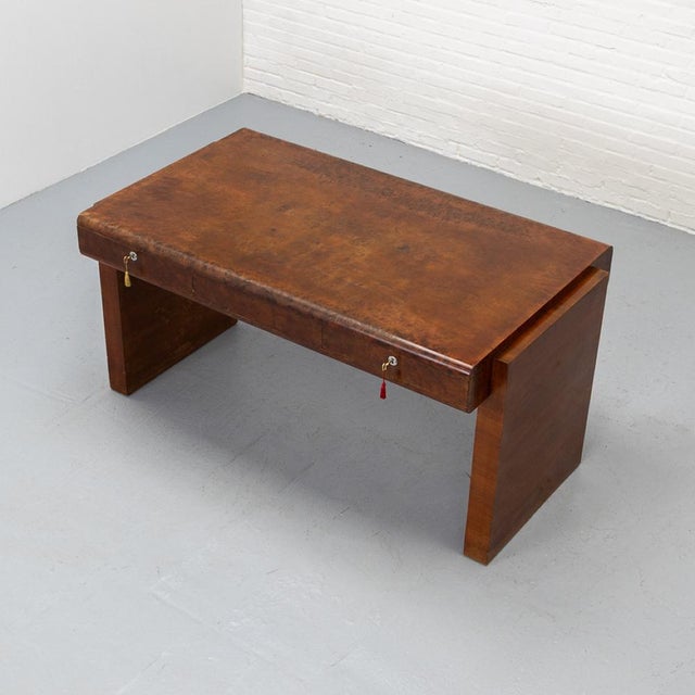 Art Deco Desk by Casa Moderna, 1936 For Sale - Image 3 of 18