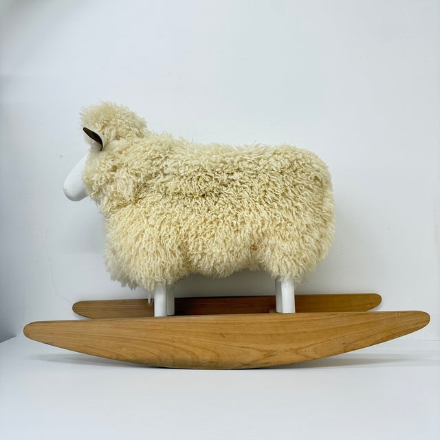Rocking Sheep by Hanns Peter Krafft for Meier, 1980s For Sale - Image 4 of 18