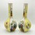 Large 19th Century Hand-Painted Yellow Ground Watteau Porcelain Vases from Dresden, Set of 2 For Sale - Image 14 of 14
