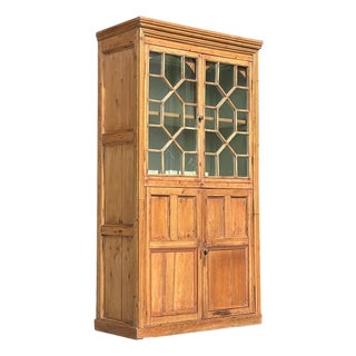 Antique Country House Georgian Pine Cabinet, 1800 For Sale