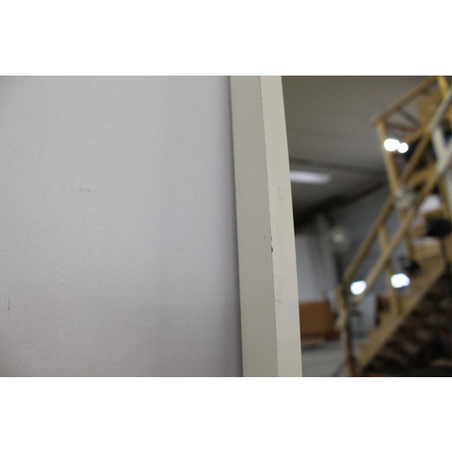 Mid 20th Century Mid-Century Modern Paul McCobb Planner Group White Wall Mirror For Sale - Image 5 of 11