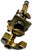Antique Fine Quality Fancy Model Solid Brass Doctors Microscope by Bausch & Lomb Optical Co. New York - Circa 1898 For Sale - Image 16 of 18