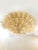 Mid-Century Modern Imperial Luxury Venetian Amber ” Leaves Graniglia” Murano Glass Flush Mount For Sale - Image 3 of 4