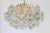 Kinkeldey Brass and Crystal Glass Chandelier by Kinkeldey, Germany, 1970 For Sale - Image 4 of 6