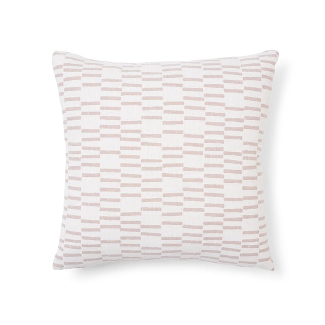 This pillow features Cedar Tree Neck by Caroline Z Hurley for Schumacher with a knife edge finish. Based on a painting by...