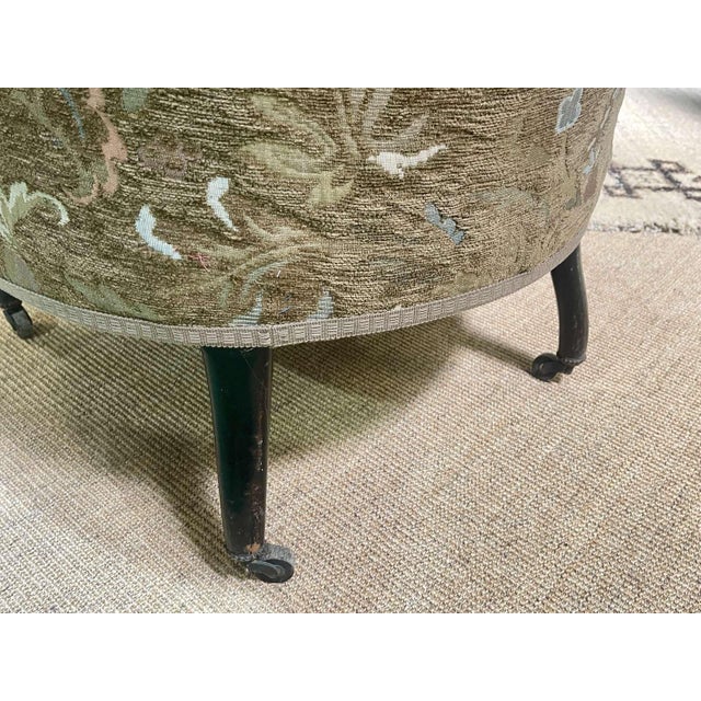 Brown Napoleon III Chair in Wood For Sale - Image 8 of 9