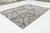 Modern Hand-Tufted Wool Rug Abstract Geometric Linear Design – Greige & Charcoal For Sale - Image 9 of 10