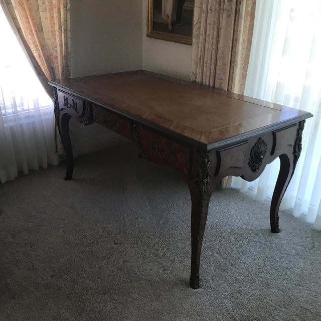 Copper Louie 15th Style Tableu Blanc With Ormalou Decoration For Sale - Image 8 of 10